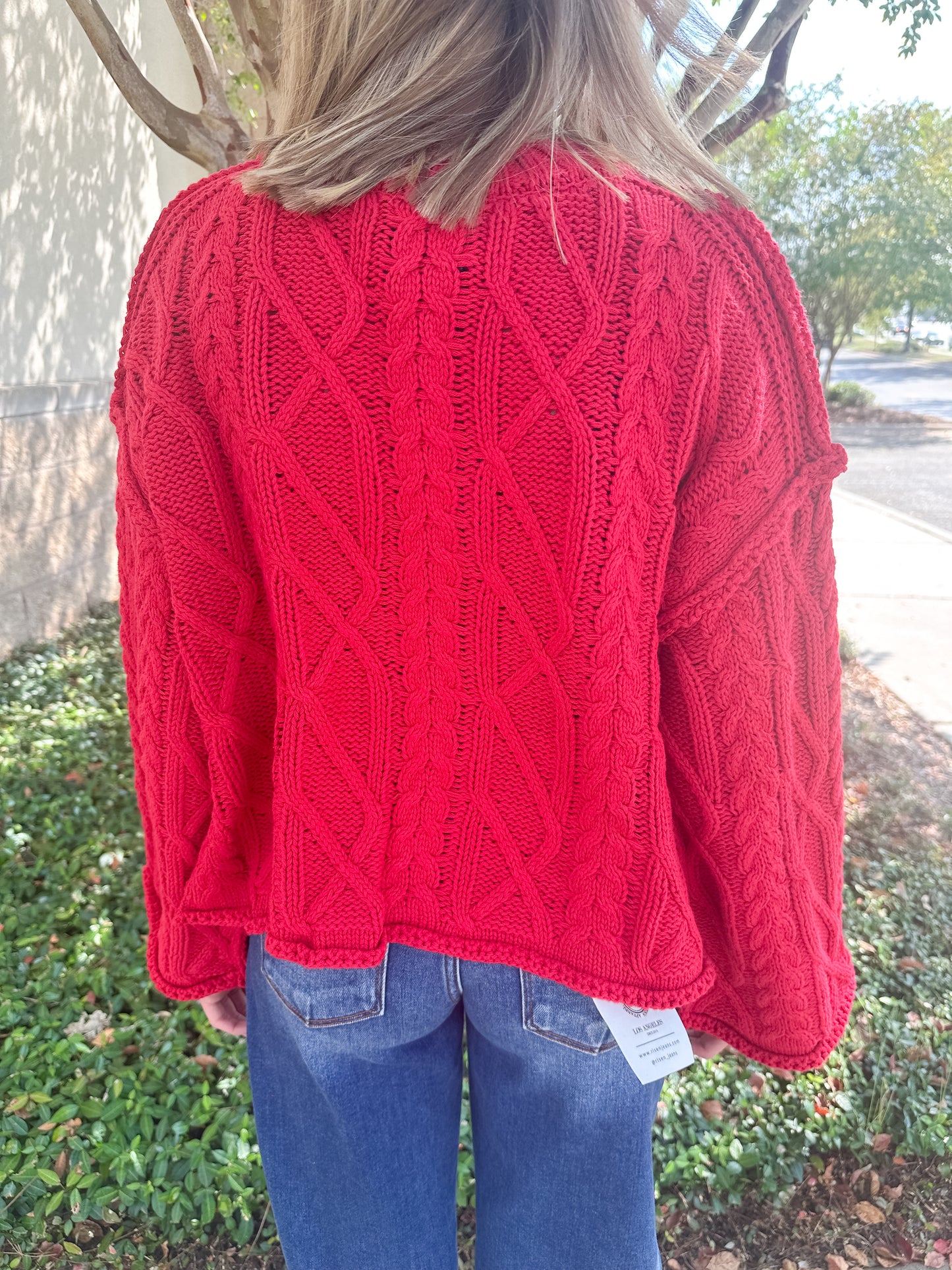Amber Cable Knit Sweater