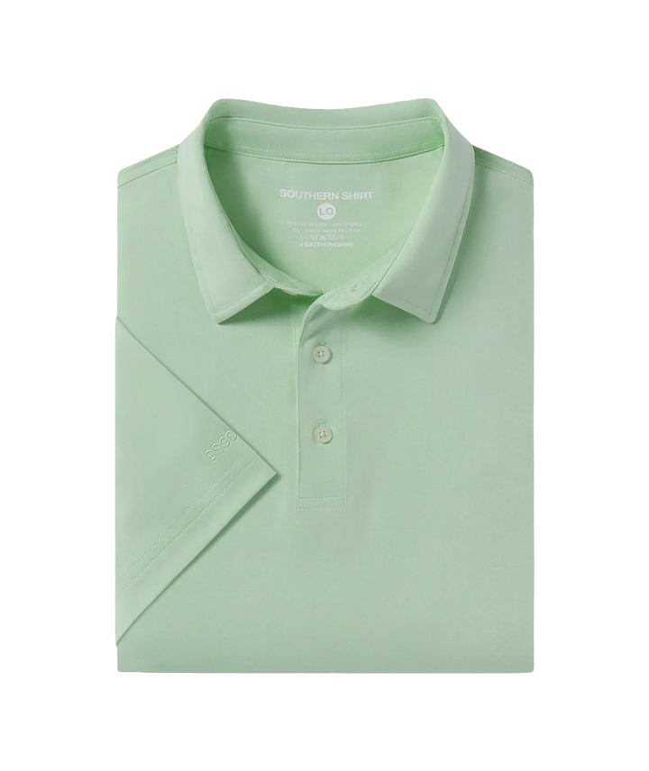 SSCO Men’s Grayton Heather Polo - Vapor Green