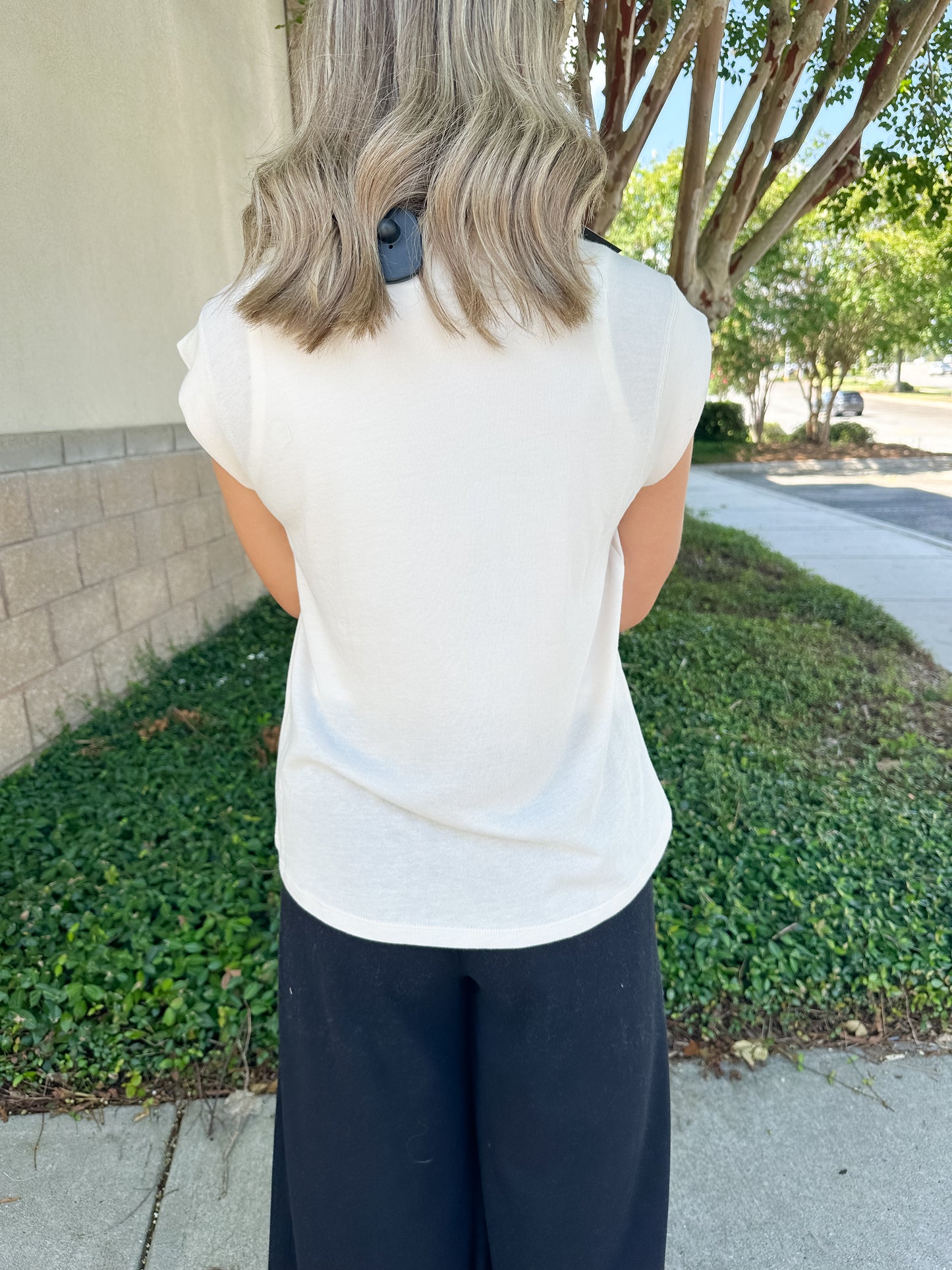 Whisper Knit Top - Crystal