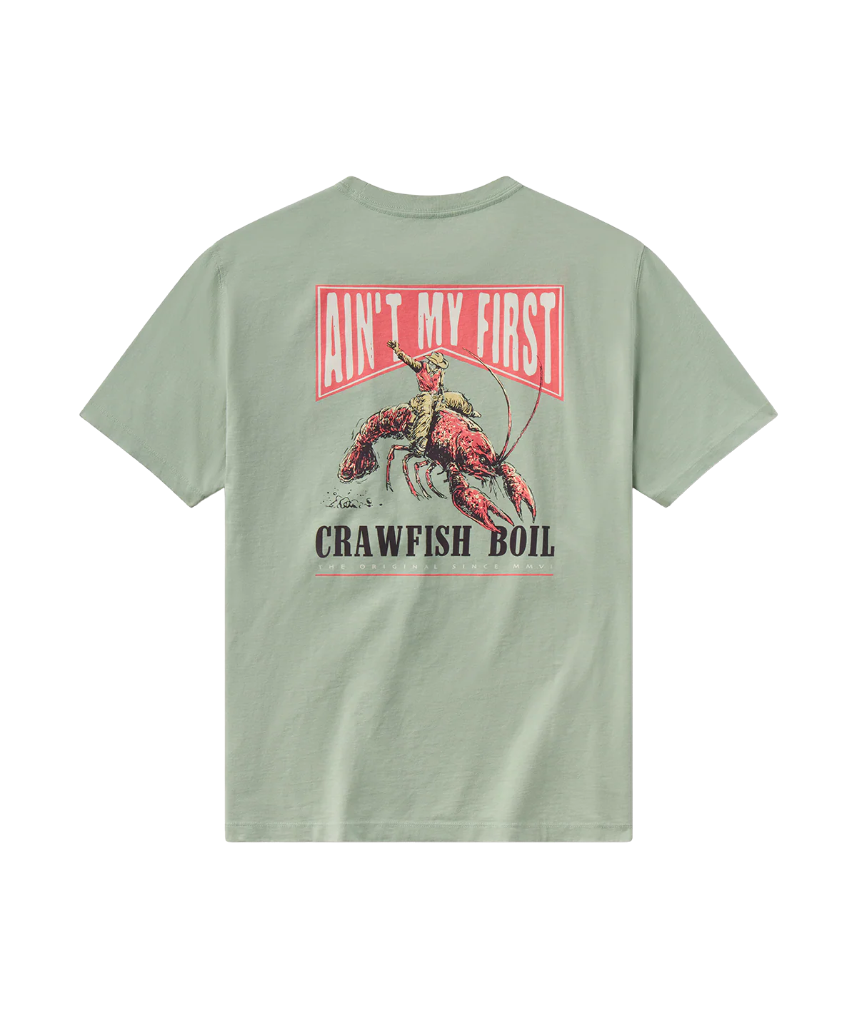 SSCO Men’s Ain’t My First S/S T-Shirt - Iceberg Green