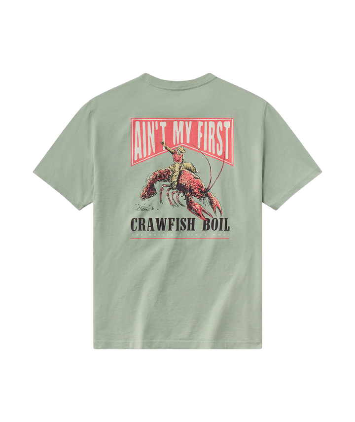 SSCO Men’s Ain’t My First S/S T-Shirt - Iceberg Green