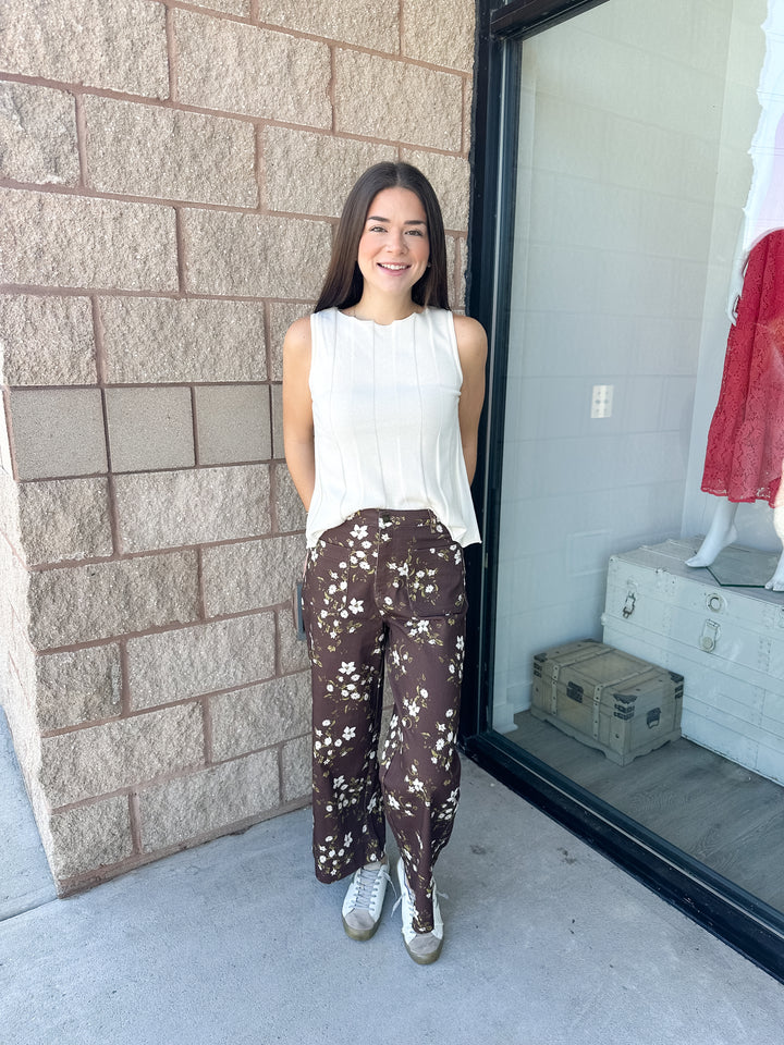 Zoey Printed Jeans