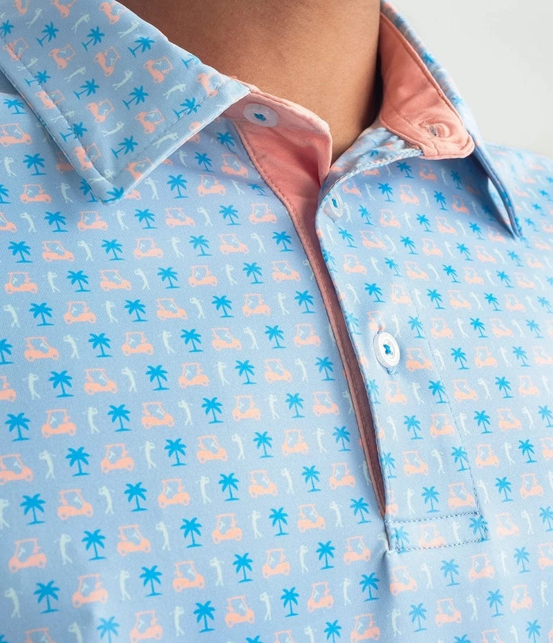 SSCO Men’s Pare Fore Printed Polo - Hole In One