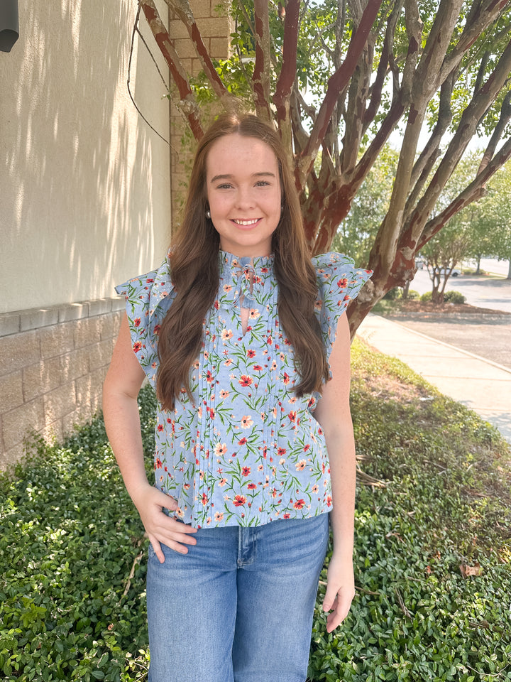 Elsa Floral Top