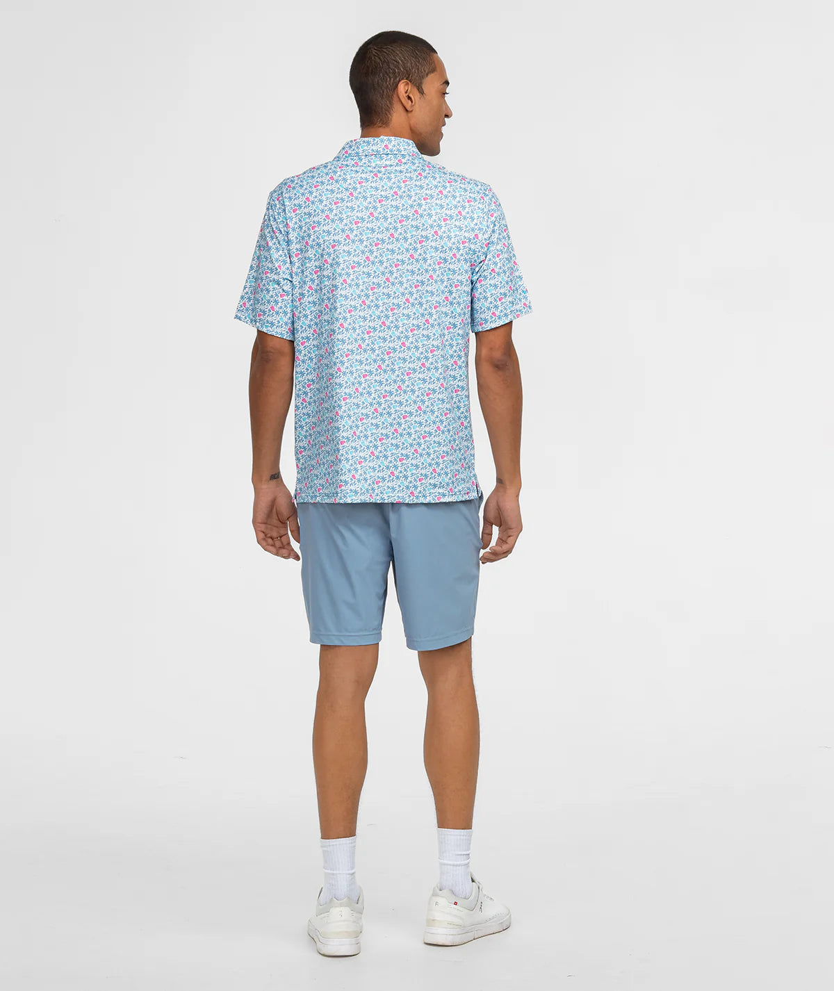SSCO Men’s Petal Press Printed Polo