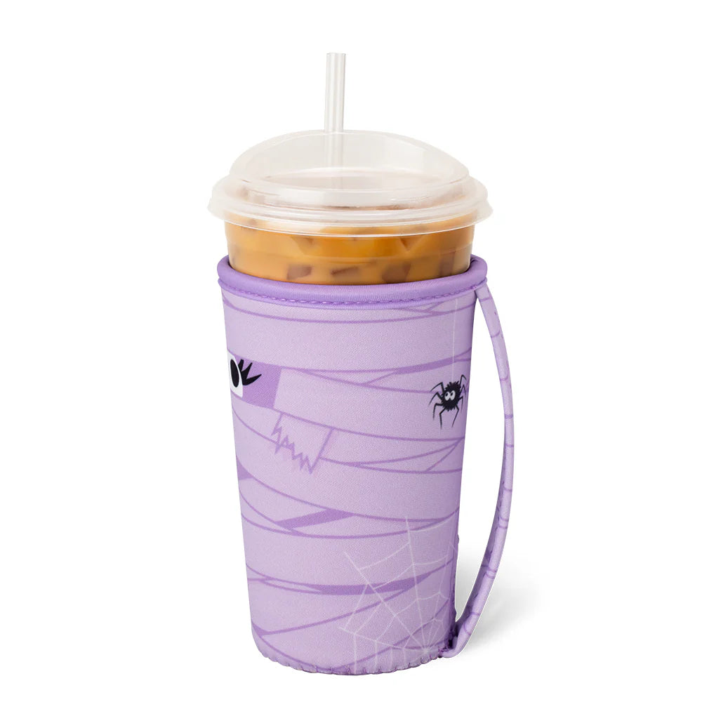 Swig Medium Iced Cup Coolie - Boo Crew Mummy
