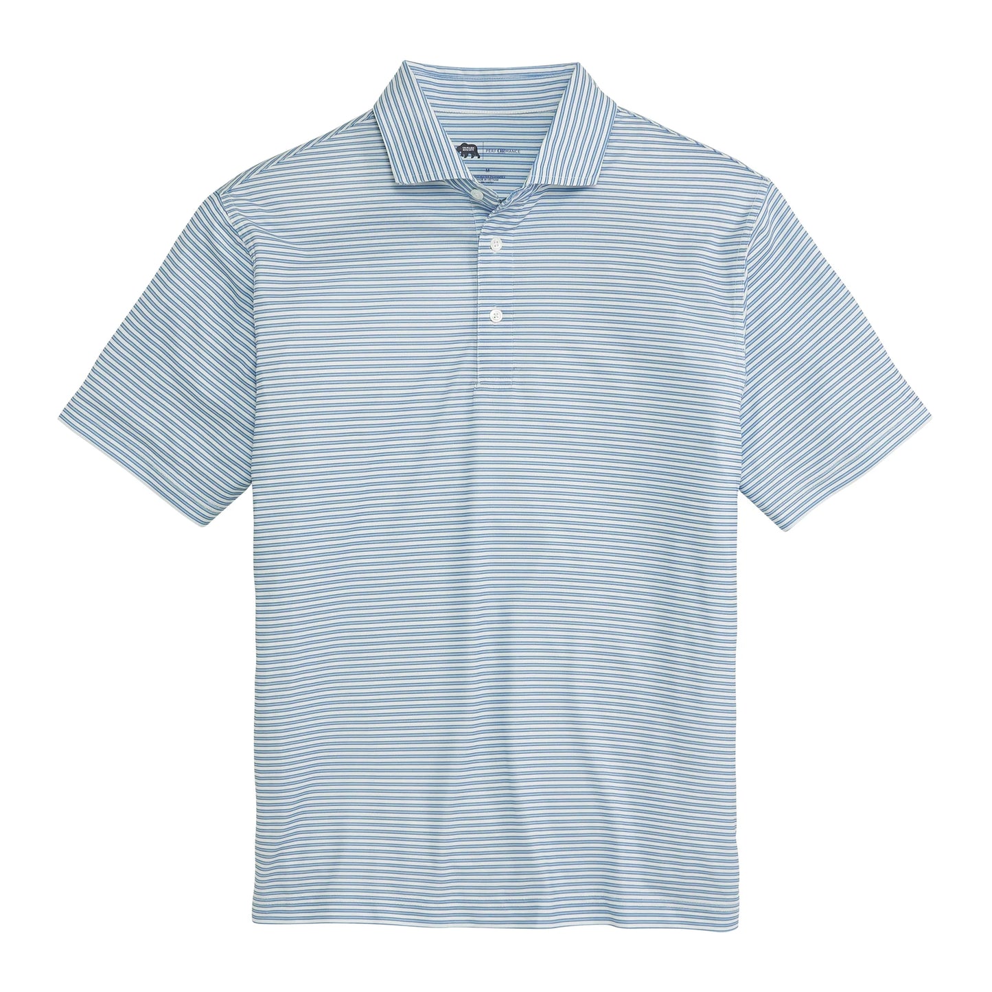 Onward Reserve Guide Stripe Performance Pique Polo - Endless Sky