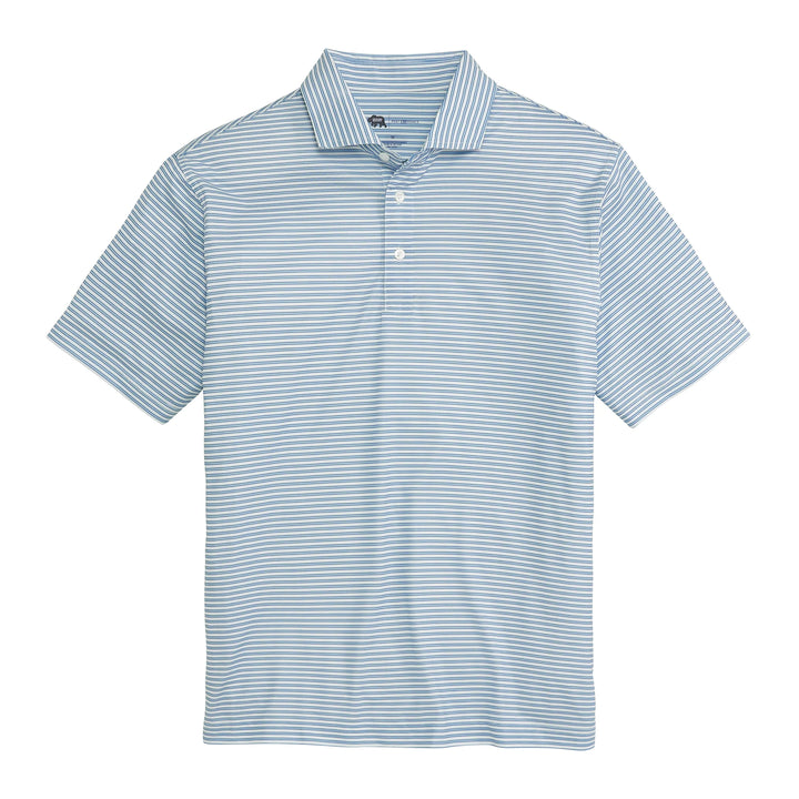 Onward Reserve Guide Stripe Performance Pique Polo - Endless Sky