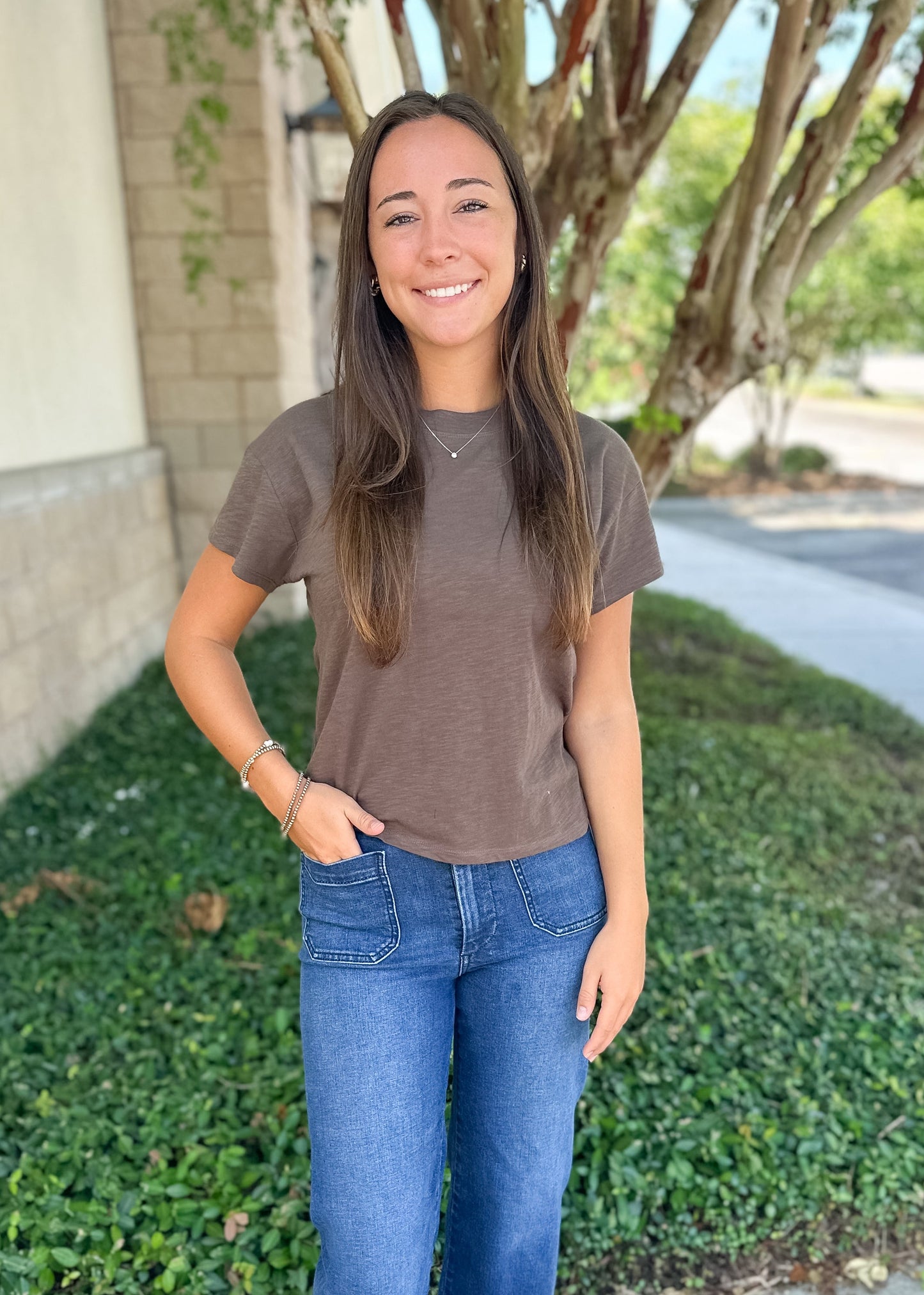 Modern Slub Tee - Tavern