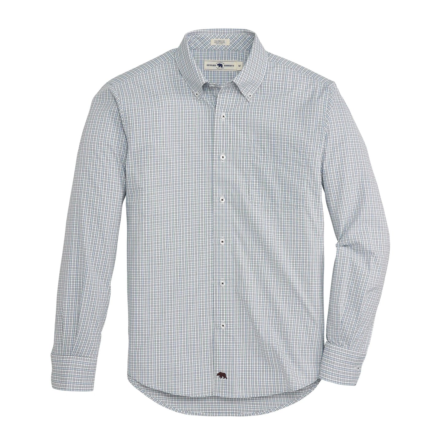 Onward Reserve Setter Tailored Fit Performance Shirt - Dutch Canal