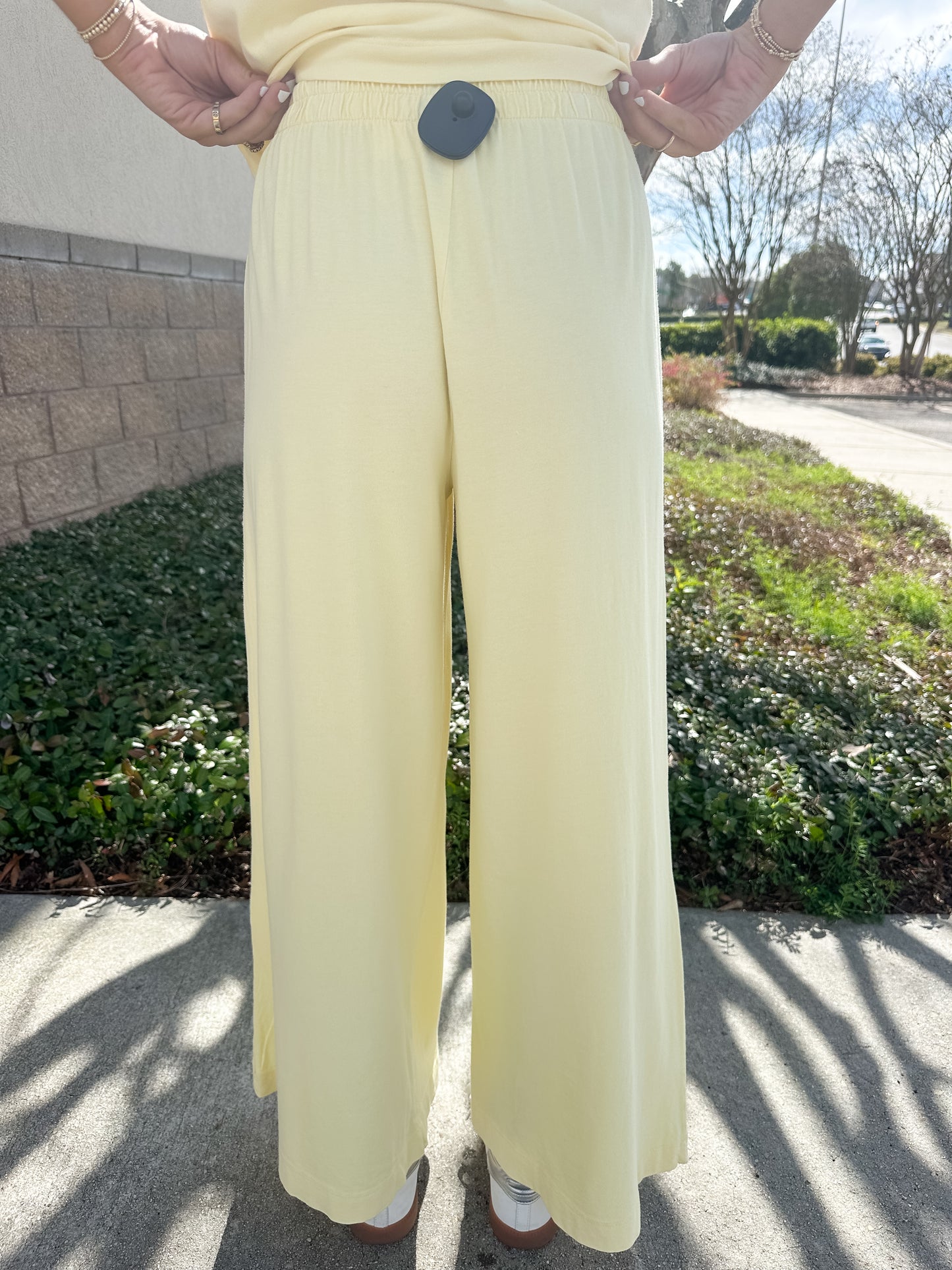 Scout Jersey Pant - Lemon Citrus