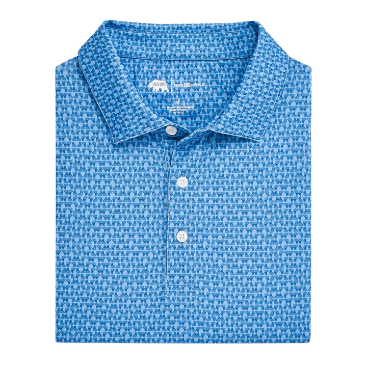 Onward Reserve Caddie Printed Performance Polo