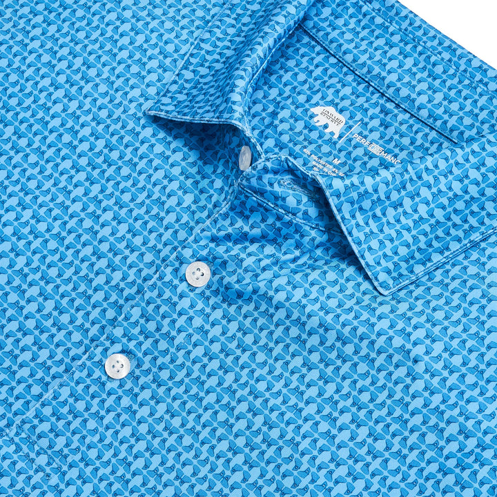 Onward Reserve Caddie Printed Performance Polo