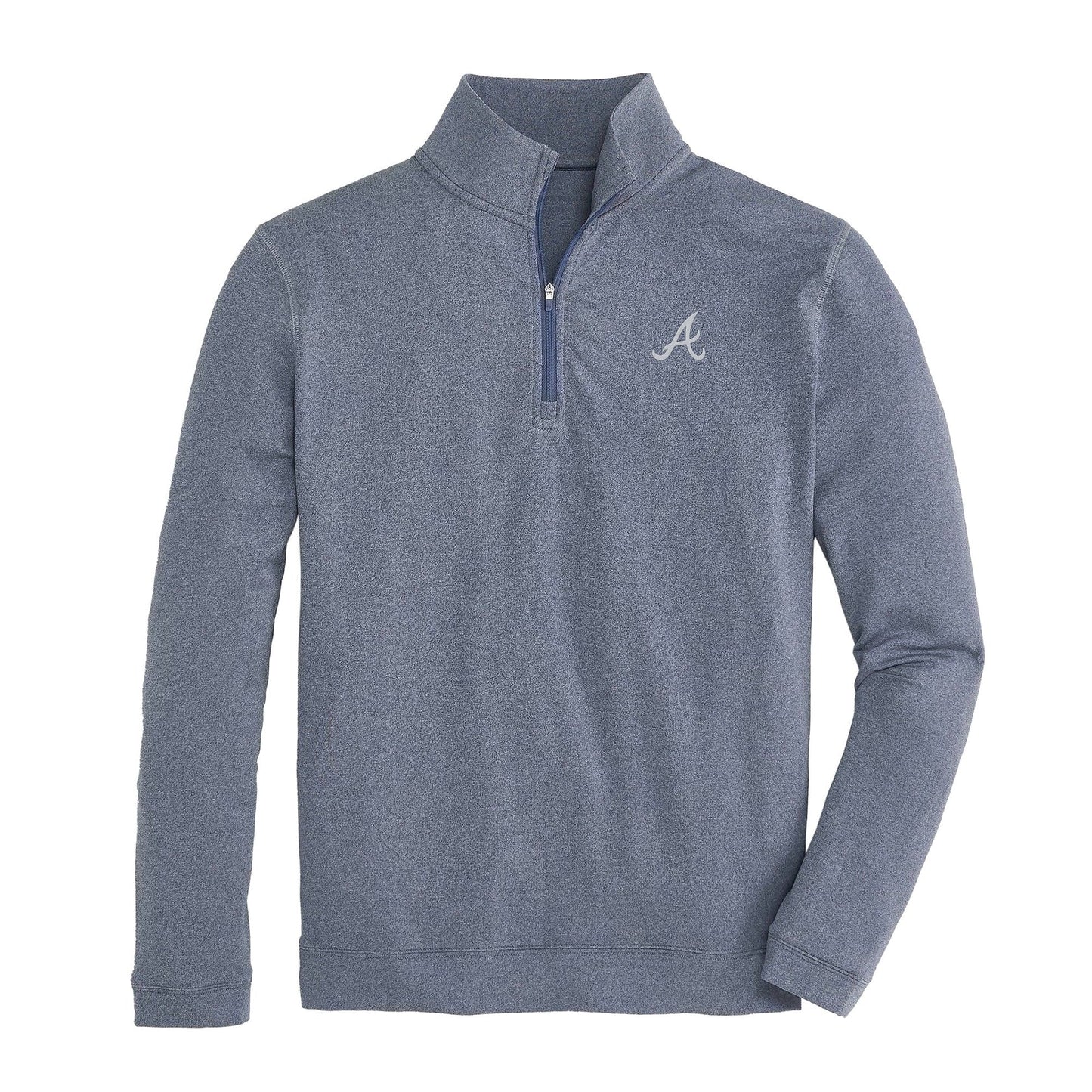 Onward Reserve Atlanta Braves Flow 1/4 Zip Pullover - Dark Denim