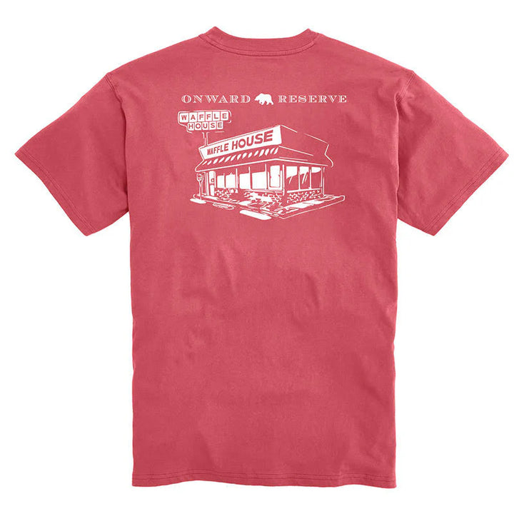Onward Reserve Waffle House Vintage Store S/S T-Shirt - Washed Red