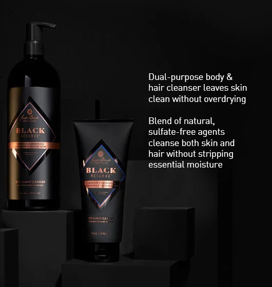 Jack Black Black Reserve™ Body & Hair Cleanser 10oz Tube