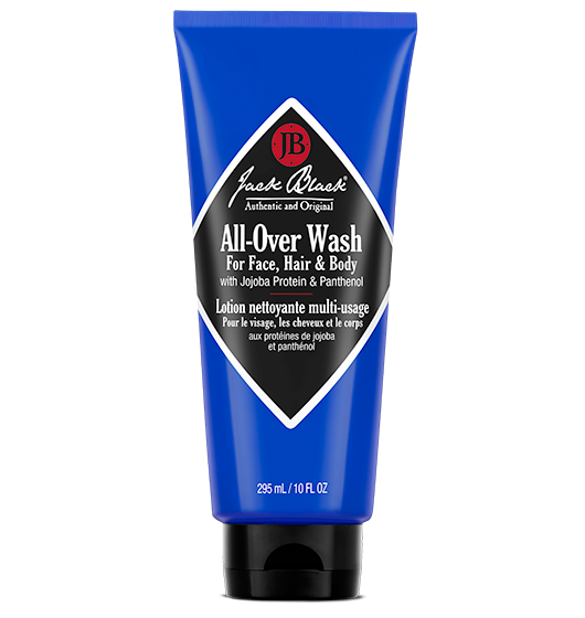 Jack Black All-Over Wash for Face, Hair & Body 10 Oz