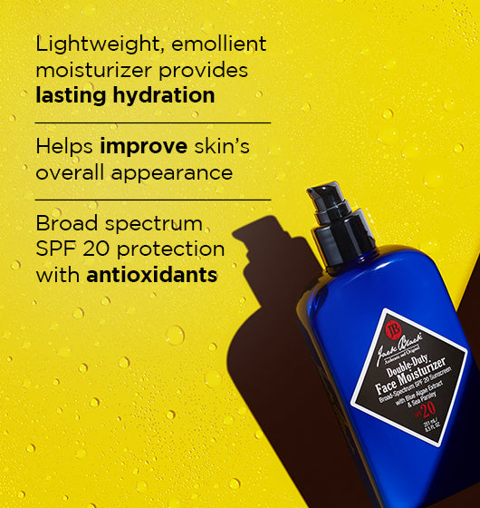 Jack Black Double-Duty Face Moisturizer SPF 20 8.5oz Bottle