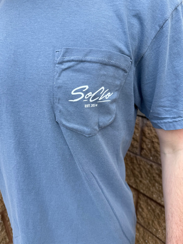 SoClo Glory Glory S/S T-Shirt - Denim