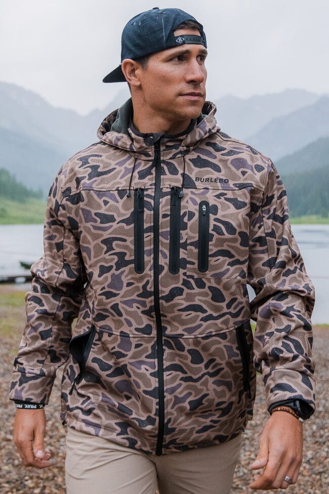 Burlebo Men’s Challenger Jacket - Gauge Camo