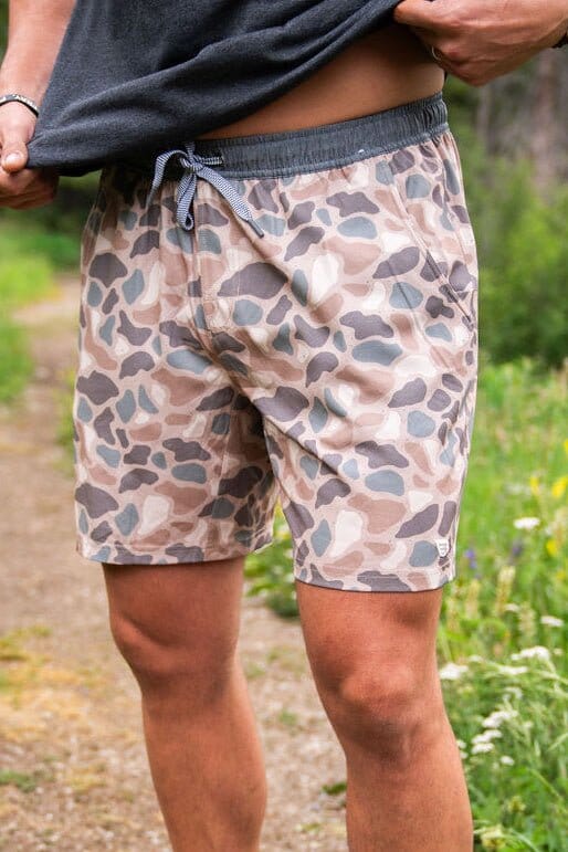 Burlebo Men’s Athletic Short - Pintail Camo