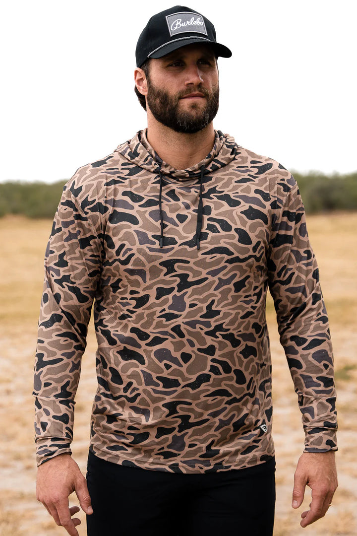 Men’s Burlebo Performance Hoodie - Gauge Camo
