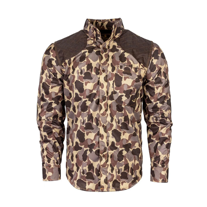 Dixie Decoy Frogskin Camo Wingshooting Shirt