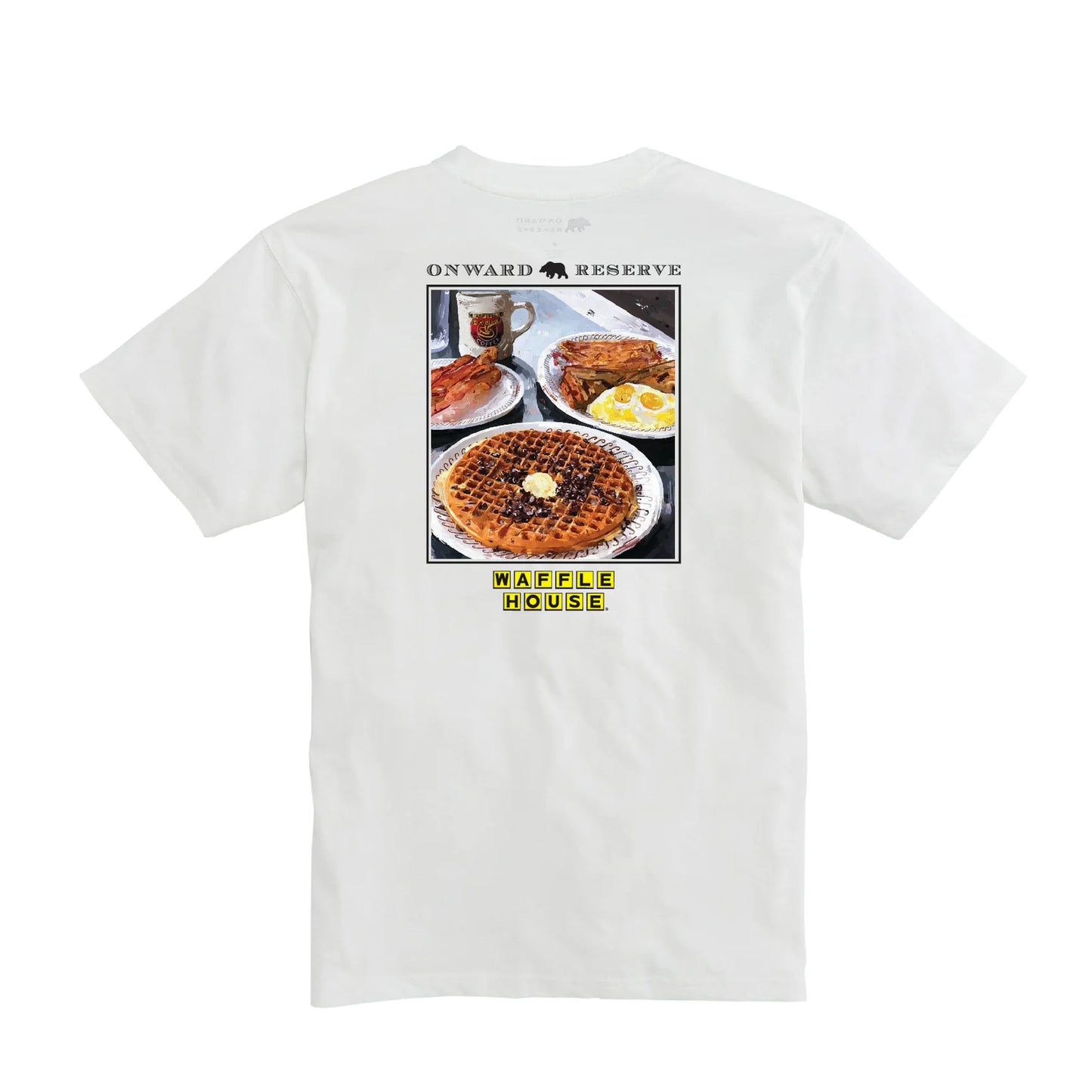 Onward Reserve Waffle House All-Star Special S/S T-Shirt - White