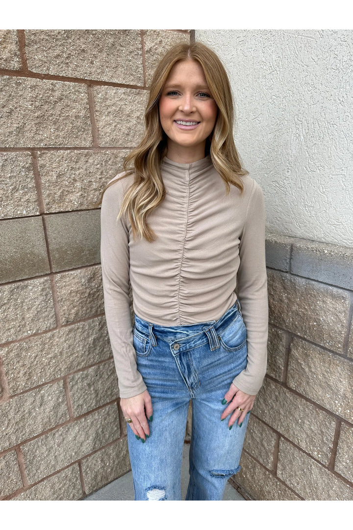 The Lindsey Top: Oatmeal