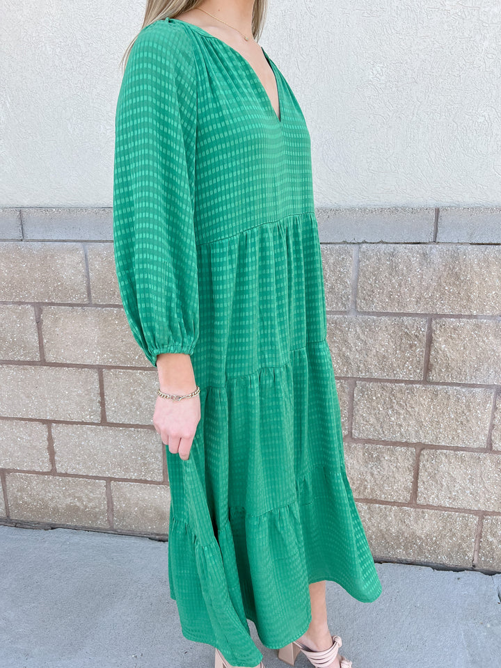 Samantha Maxi Dress: Green