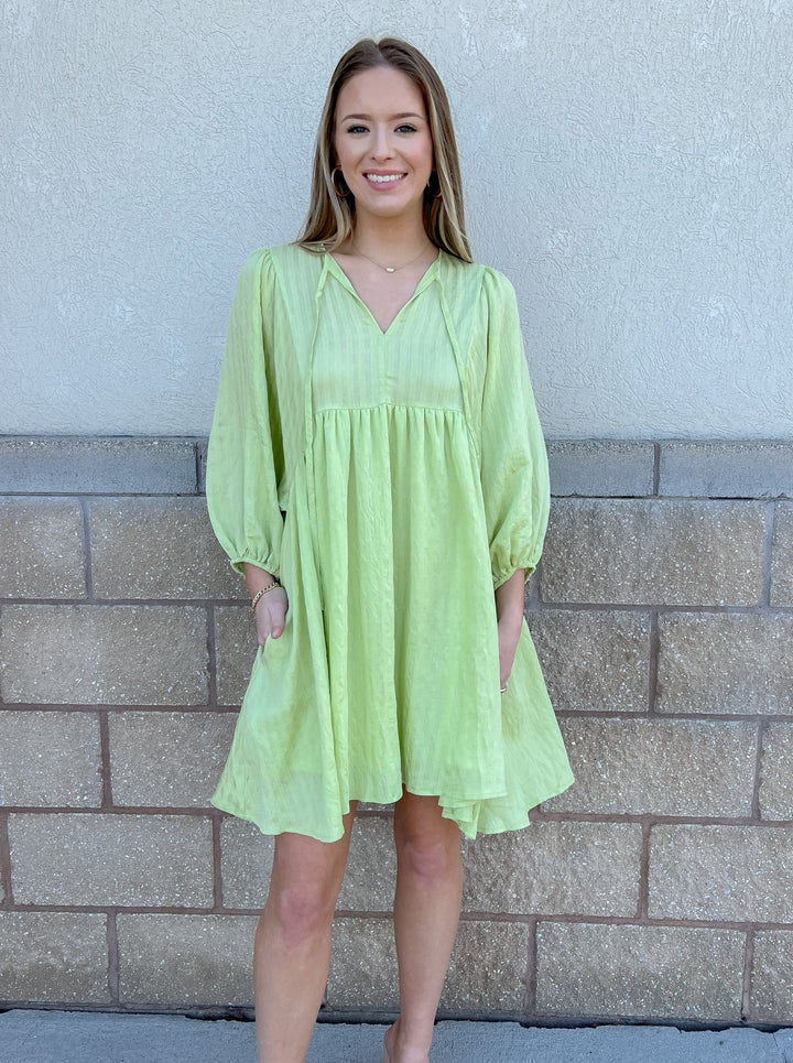 Candy Dress: Lime