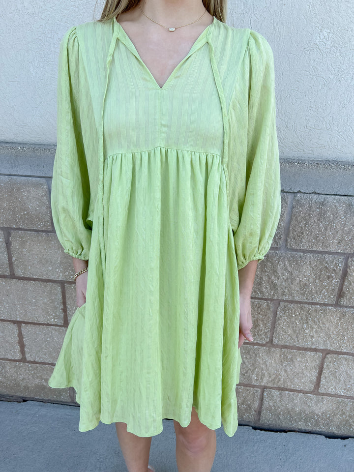 Candy Dress: Lime