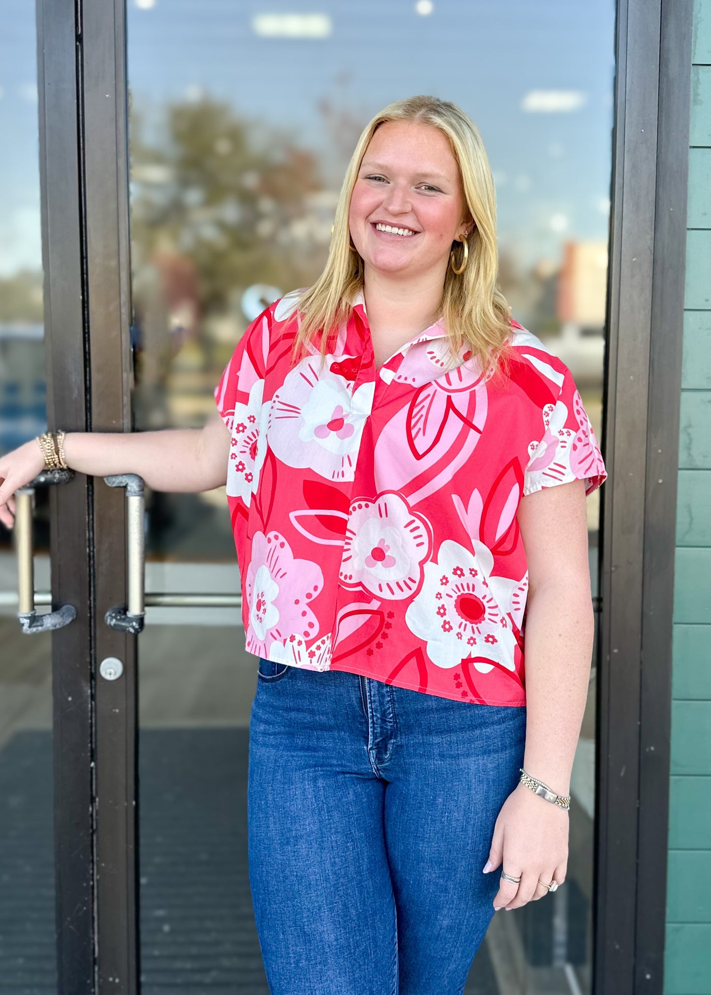 Mavis Collar Top