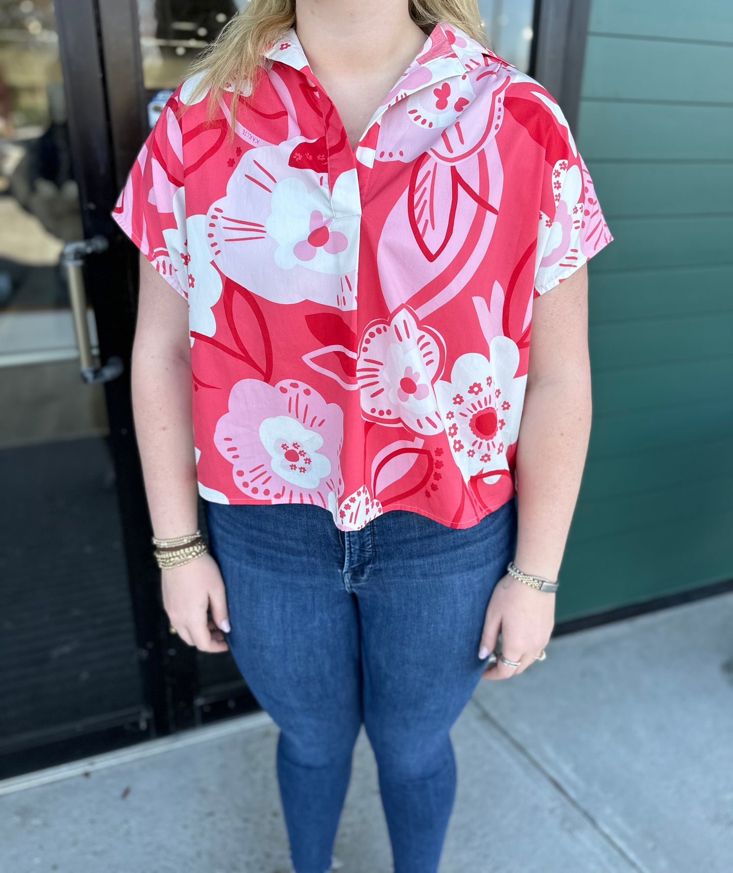 Mavis Collar Top