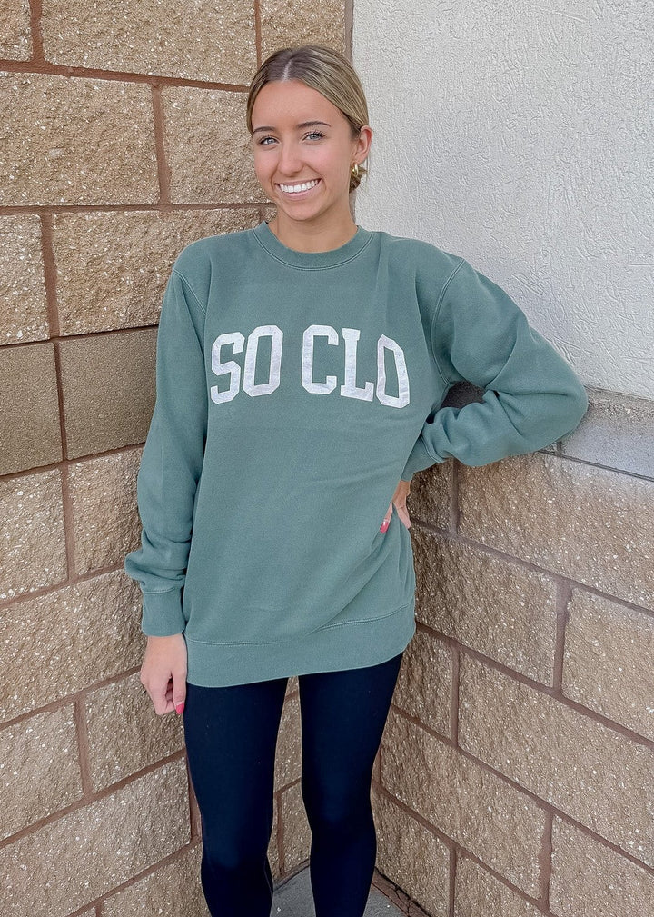 SoClo Logo Sweatshirt - Green