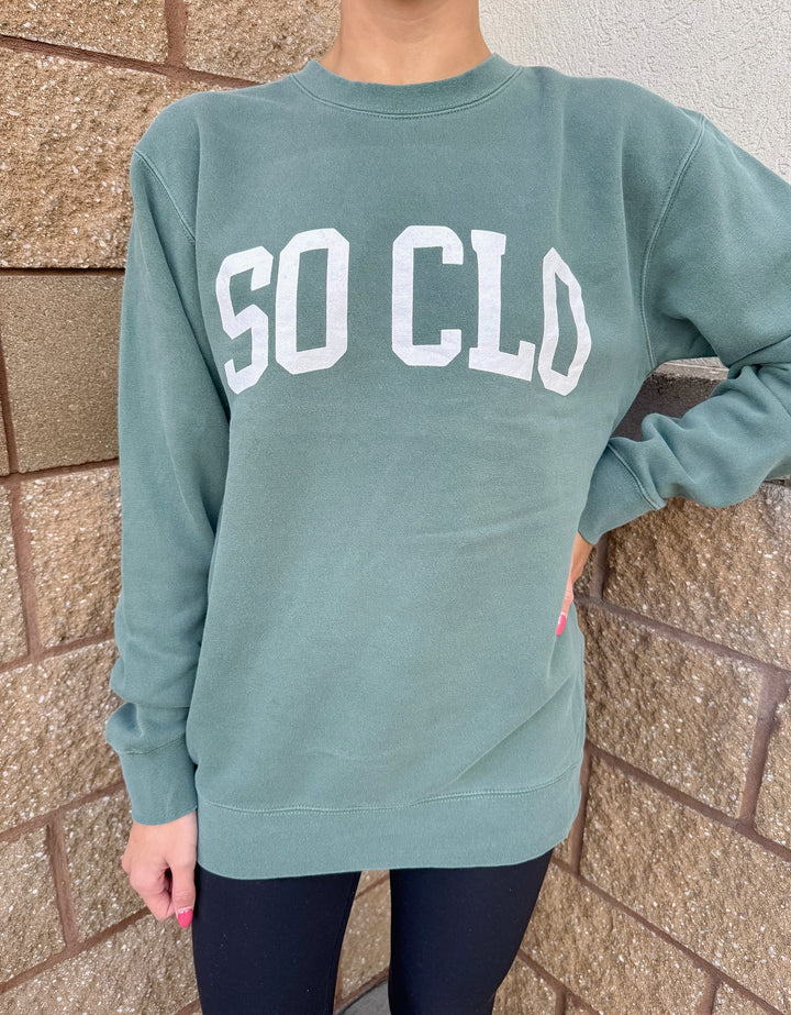 SoClo Logo Sweatshirt - Green