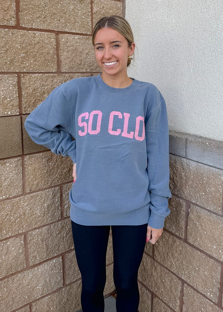 SoClo Logo Sweatshirt - Blue