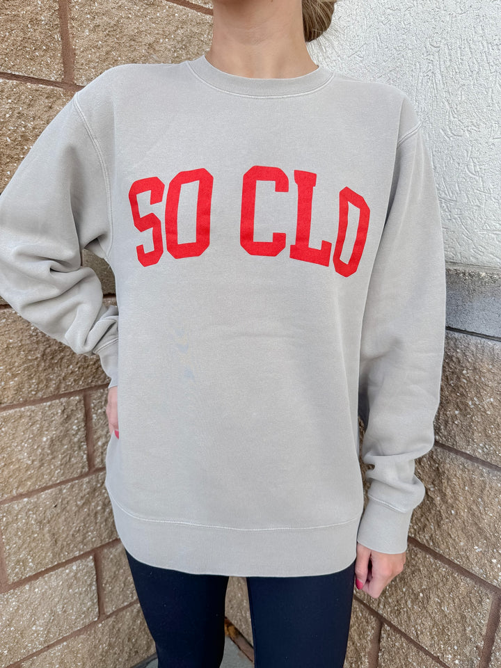 SoClo Logo Sweatshirt - Khaki