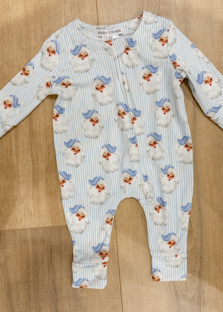 Santa Baby Zipper Pajamas