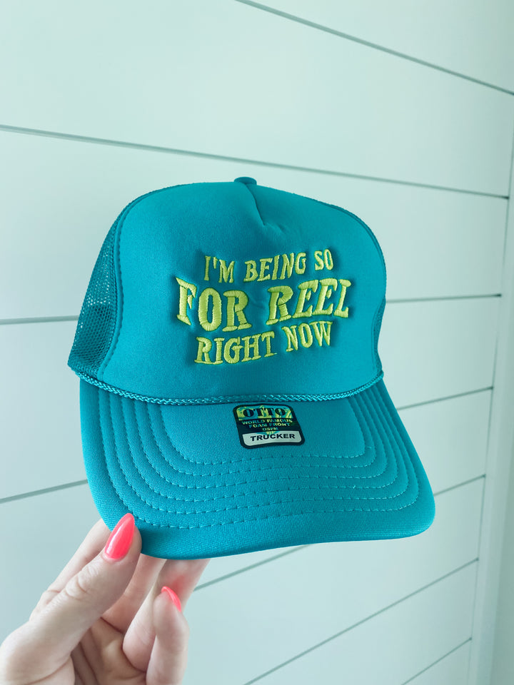 For Reel Trucker Hat