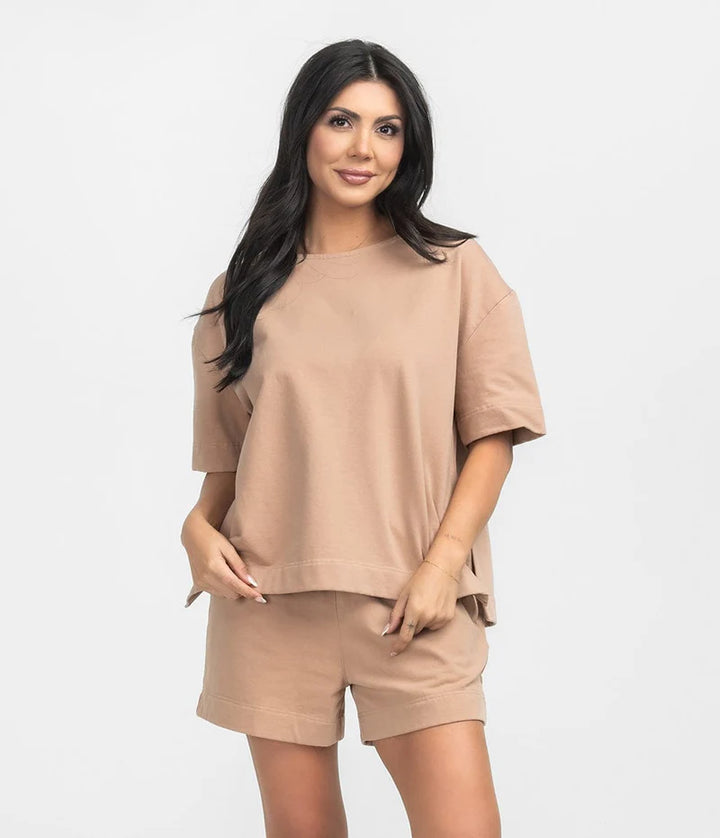 SSCO Women’s On The Daily Tee - Warm Taupe
