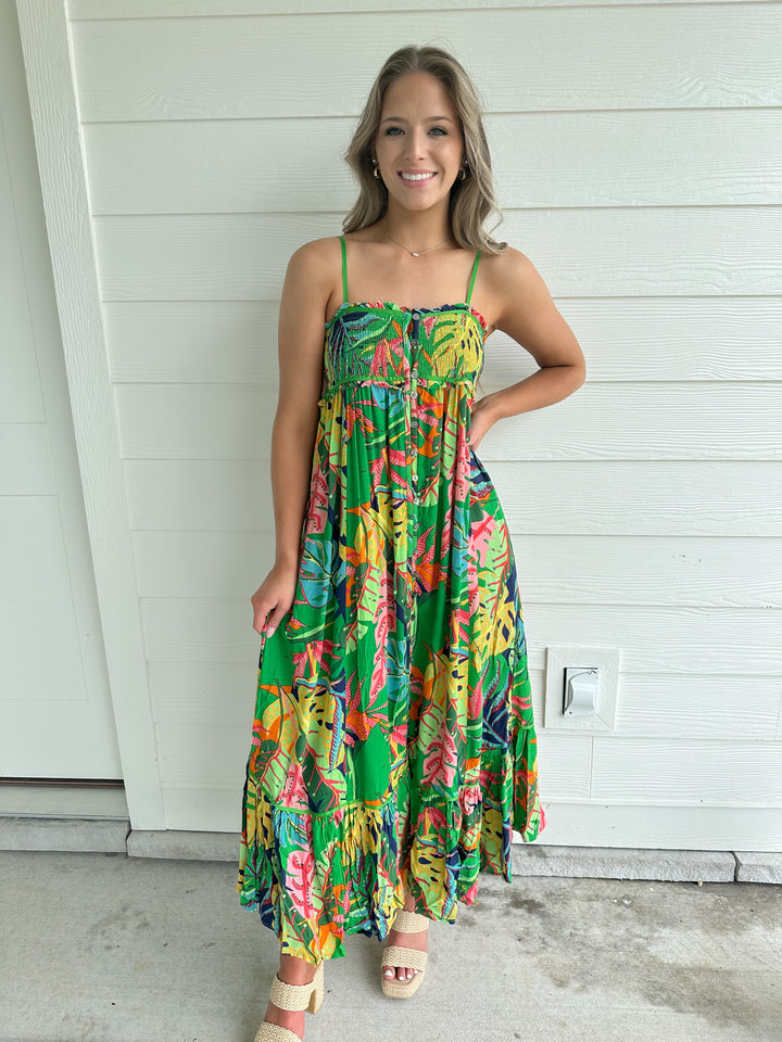 Tropical Vacay Maxi Dress