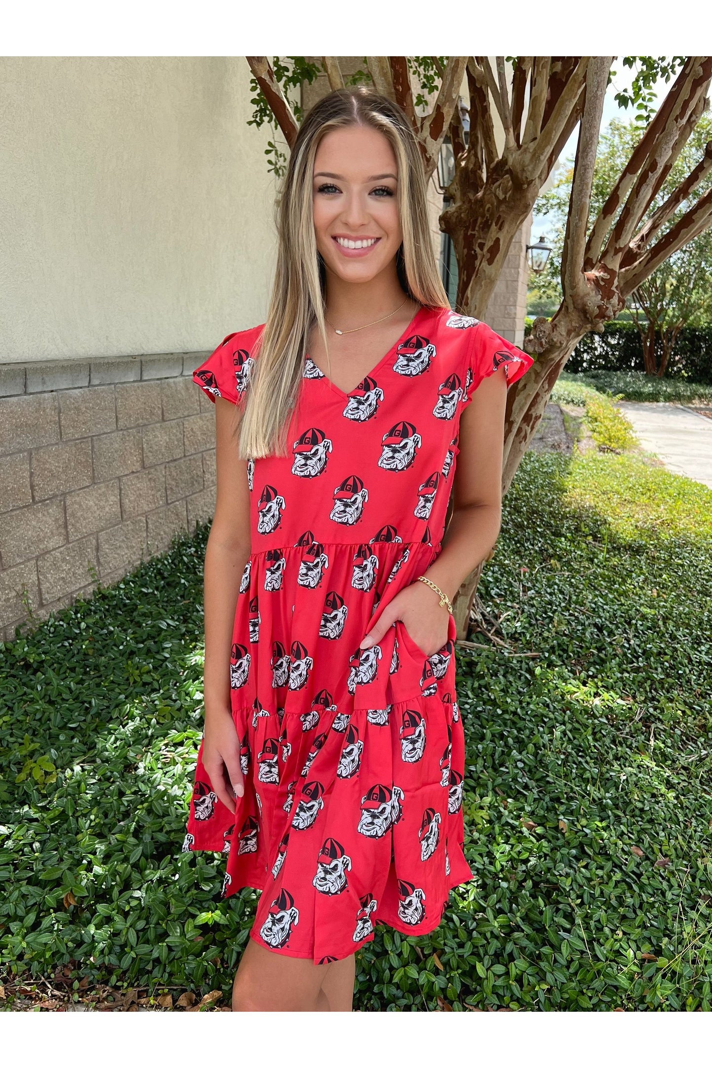 The Georgia Tiered Dress