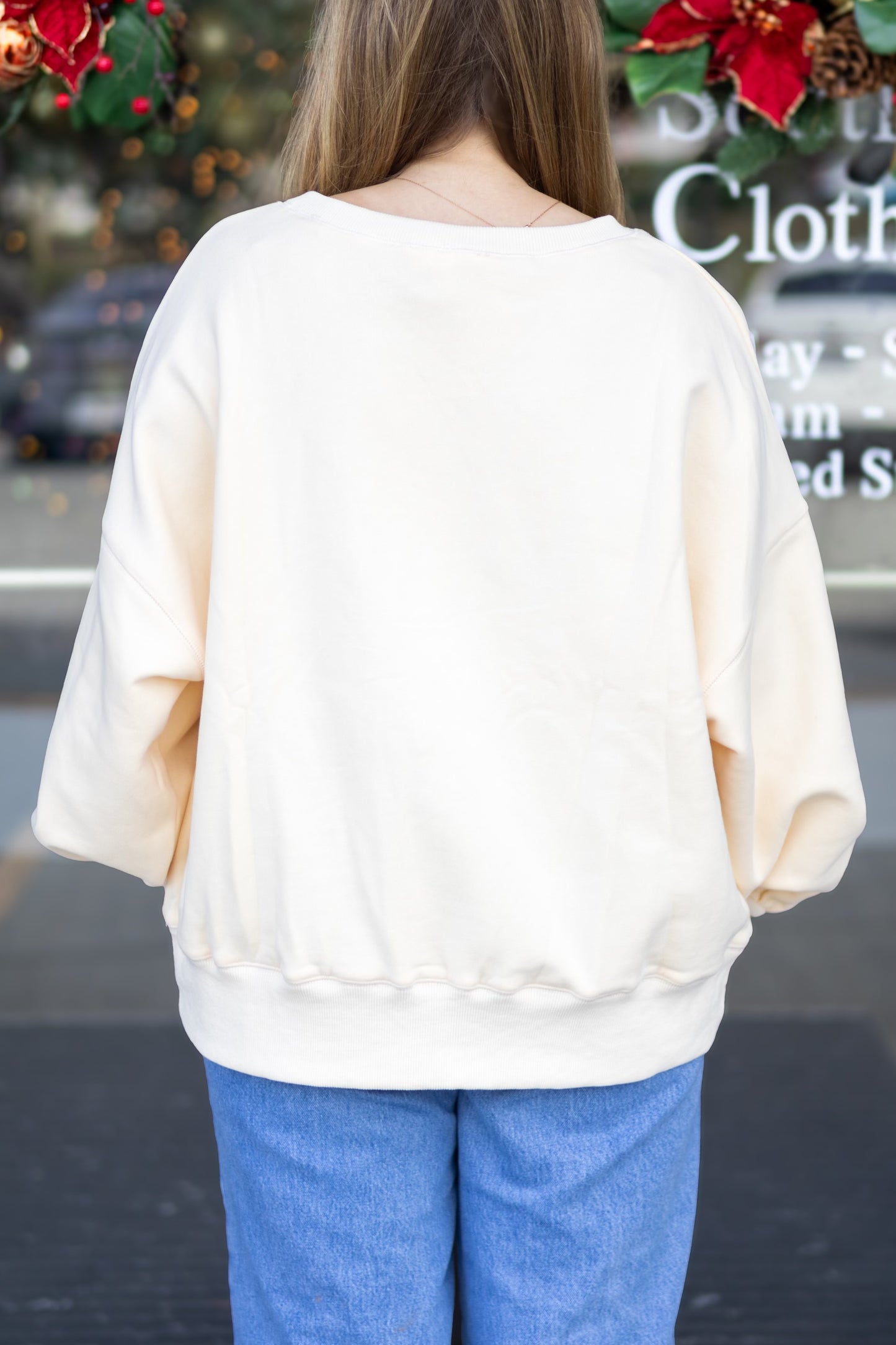 Christmas Tree Trimming Sweatshirt