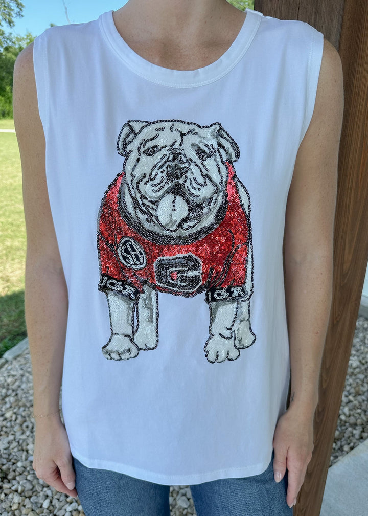 The Sequin Muscle Tank, Georgia