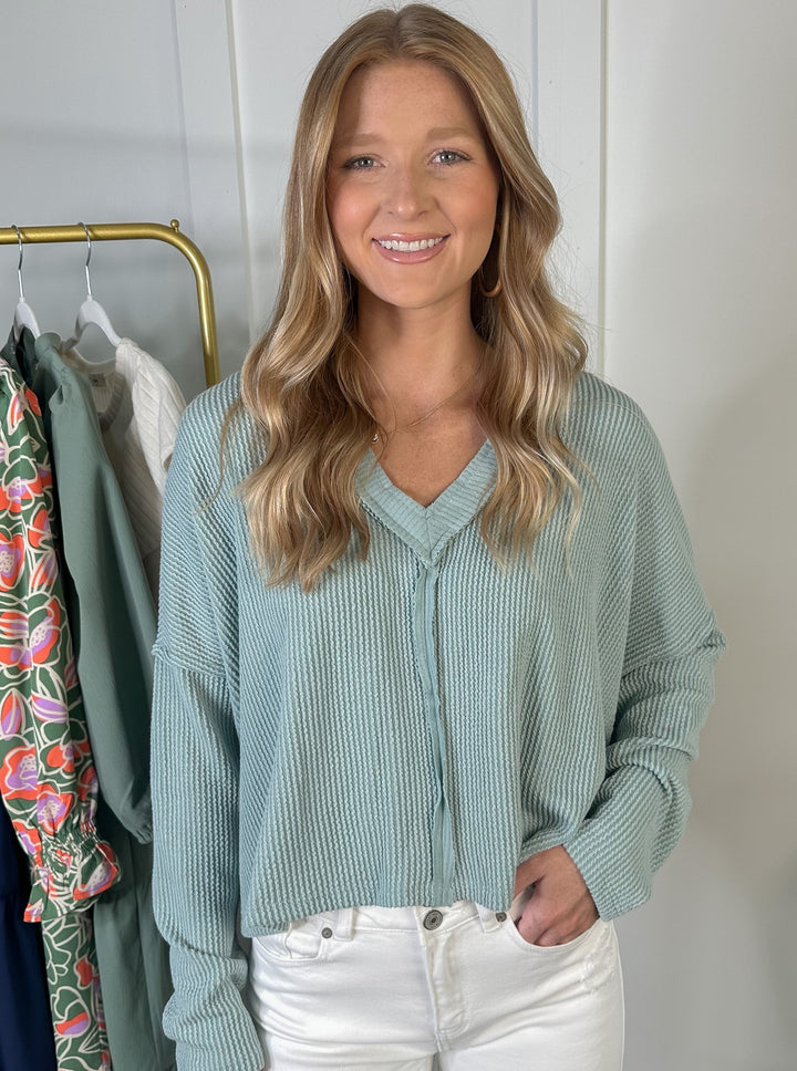 Nothing But The Best Top: Teal