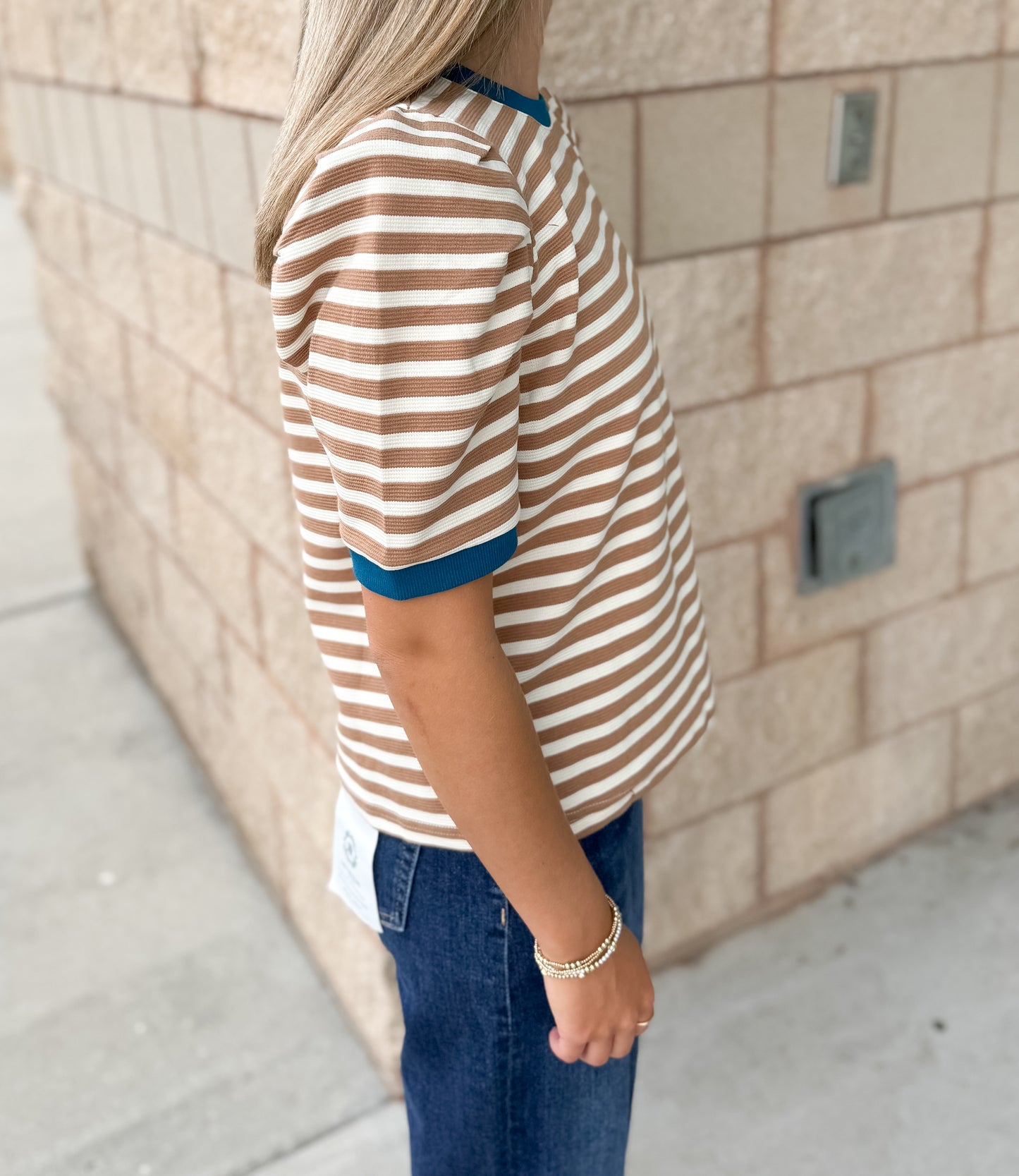 Moonlight Stripes Top