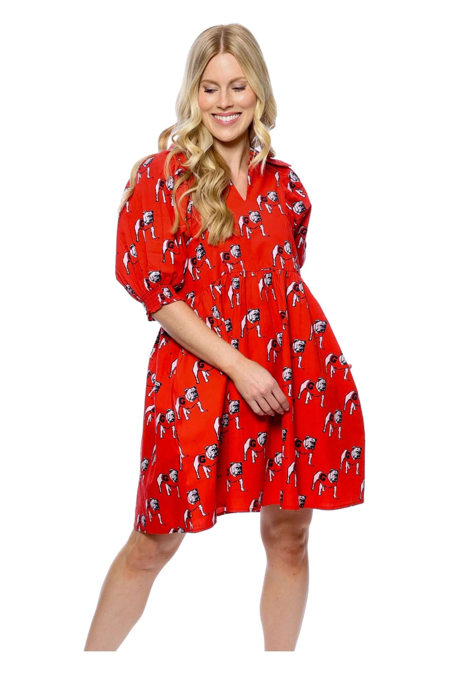 UGA Poplin Dress