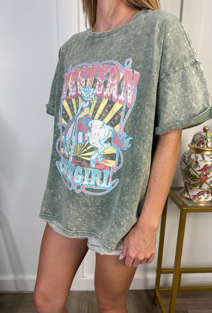 Western Cowgirl Graphic Tee