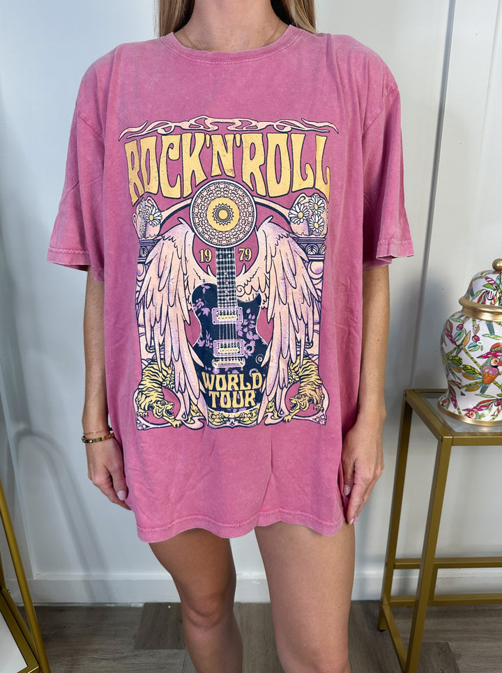 Rock N Roll 1979 World Tour Graphic Tee